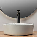 Умивальник (раковина) REA SAMI MARBLE MATT накладний, фото 4