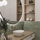 Умивальник (раковина) VBI PARMA WHITE накладний, фото 3