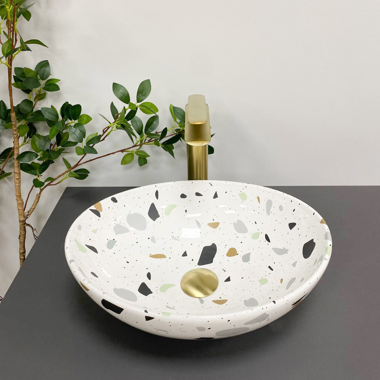 Умивальник (раковина) VBI PARMA NYZOZO GLOSSY накладний, фото 1