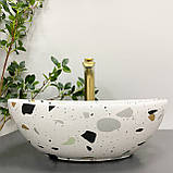 Умивальник (раковина) VBI PARMA NYZOZO GLOSSY накладний, фото 5