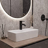 Умивальник (раковина) VBI FORLI M WHITE накладний, фото 3