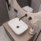 Умивальник (раковина) VBI RAVENNA WHITE накладний, фото 2