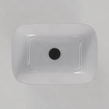 Умивальник (раковина) VBI RAVENNA WHITE накладний, фото 6