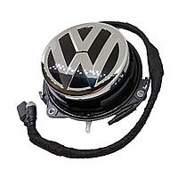 Камера заднього огляду автоматична в логотипі (ручці) на VW Golf, Passat, Tiguan, Caddy, Polo протокол CANBUS MQB, MIB, PQ, HD