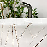 Умивальник (раковина) VBI VERONA 60 GOLD MARMO GLOSSY накладний, фото 3