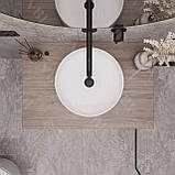 Умивальник (раковина) VBI PRATO WHITE накладний, фото 3