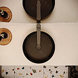 Умивальник (раковина) VBI PRATO BLACK MATT накладний, фото 3