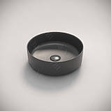 Умивальник (раковина) VBI PRATO BLACK MATT накладний, фото 5