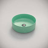 Умивальник (раковина) VBI PRATO MINT MATT накладний, фото 6