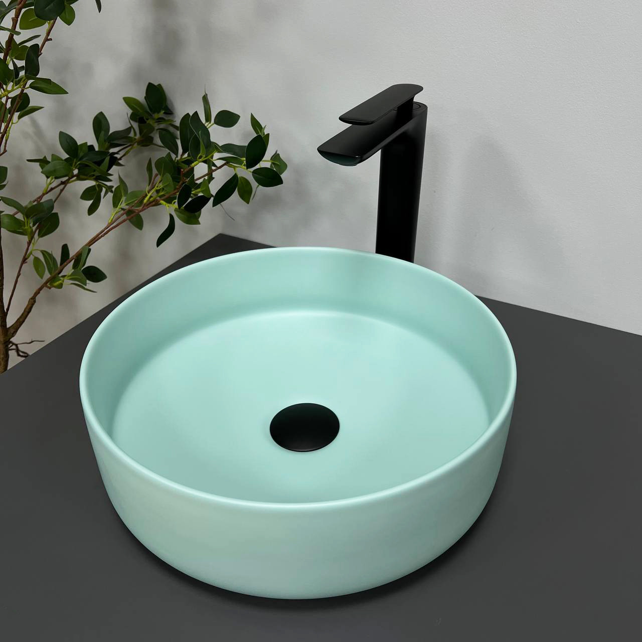 Умивальник (раковина) VBI PRATO TURKUS MATT накладний, фото 1