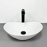 Умивальник (раковина) VBI TURIN S WHITE накладний, фото 2