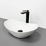 Умивальник (раковина) VBI TURIN S WHITE накладний, фото 3
