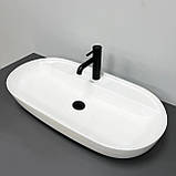 Умивальник (раковина) VBI TERNI M WHITE накладний, фото 3