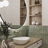 Умивальник (раковина) VBI TRENTO 55 WHITE накладний, фото 2