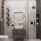 Умивальник (раковина) VBI PALERMO WHITE накладний, фото 5