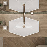 Умивальник (раковина) VBI VENEZIA WHITE накладний, фото 5