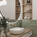 Умивальник (раковина) VBI BERGAMO WHITE накладний, фото 2