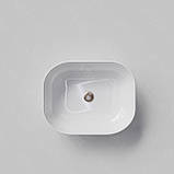 Умивальник (раковина) VBI BERGAMO WHITE накладний, фото 6