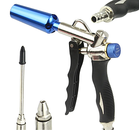 Продувний пістолет з вентурі-насадкою Silver S10498 пневматичний інструмент для очищення поверхонь