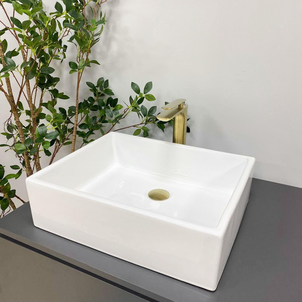 Умивальник (раковина) VBI NORCIA WHITE накладний, фото 1