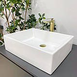 Умивальник (раковина) VBI NORCIA WHITE накладний, фото 4