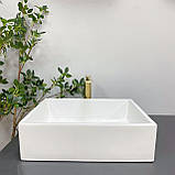 Умивальник (раковина) VBI NORCIA WHITE накладний, фото 5