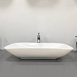 Умивальник (раковина) VBI PINETO WHITE накладний, фото 3