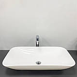 Умивальник (раковина) VBI PINETO WHITE накладний, фото 5