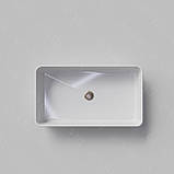 Умивальник (раковина) VBI TRIEST WHITE накладний, фото 7