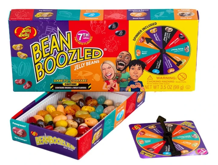 Цукерки Бін Бузлд з Рулеткою 7 версія Bean Boozled 7th Jelly Belly 99г