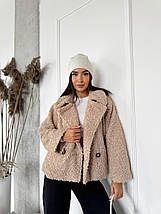 Пальто букле на гудзику, фото 2