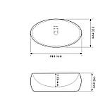Умивальник (раковина) VBI VENETO AIAX GLOSSY накладний, фото 2