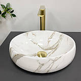 Умивальник (раковина) VBI VENETO S AIAX GLOSSY накладний, фото 3