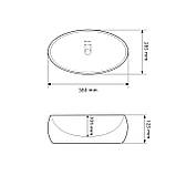 Умивальник (раковина) VBI VENETO S AIAX GLOSSY накладний, фото 5