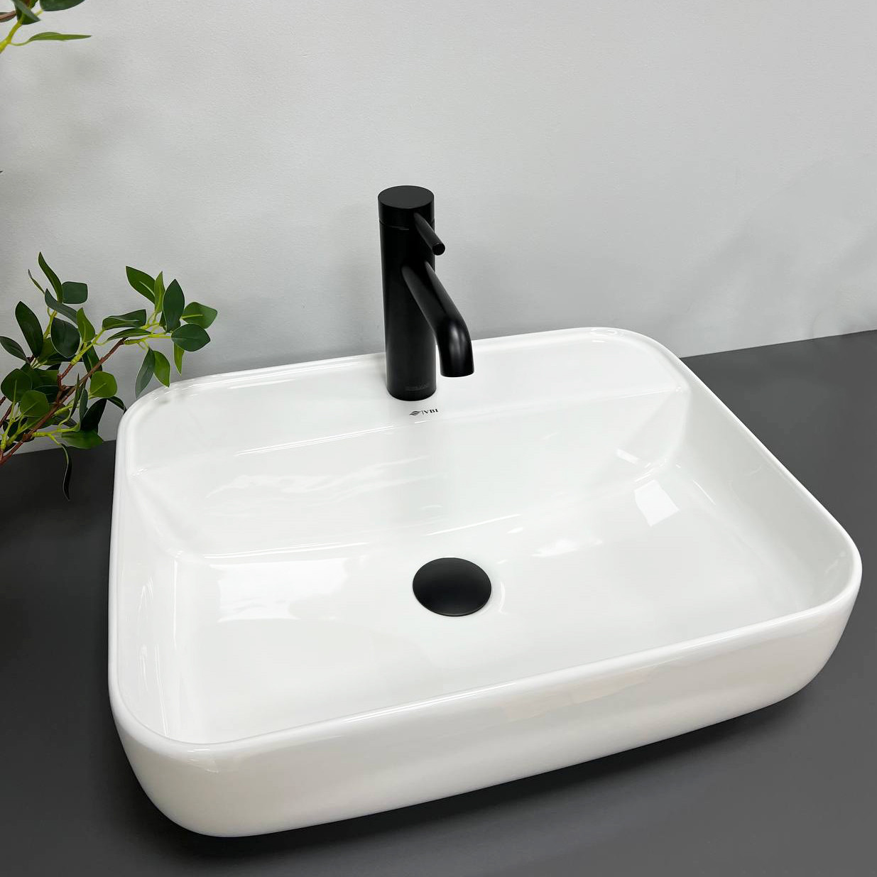 Умивальник (раковина) VBI RAGUSA WHITE накладний, фото 1