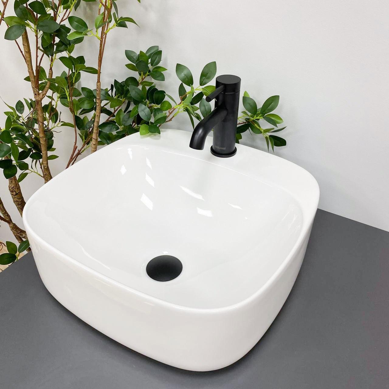 Умивальник (раковина) VBI NARNI WHITE накладний, фото 1