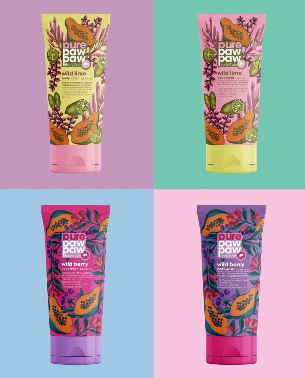 Гель для душу Pure Paw Paw Body Care Wash 200 мл
