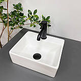 Умивальник (раковина) VBI KOMO WHITE накладний підвісний, фото 3