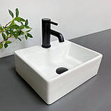 Умивальник (раковина) VBI KOMO WHITE накладний підвісний, фото 4