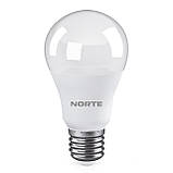 Світлодіодна LED лампа NORTE 12Вт E27 A60 4000K (1-NLP-1706), фото 3