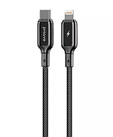 Кабель Proove Dense Metal Type-C to Type-C 60w (1m) black