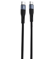 Кабель Proove Light Silicone Type-C to Type-C 60W (1m) BLACK