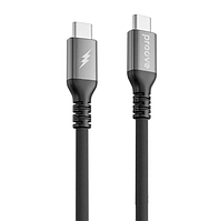 Кабель Proove ReGen Silicone Type-C to Type-C 60W (1m) BLACK