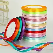 Стрічка атласна 0.7 см 23м