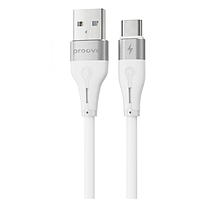 Кабель Proove Soft Silicone Type-C 2.4A (1m) WHITE