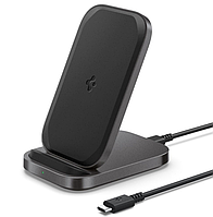 Бездротовий зарядний пристрій Spigen PF2102 Arcfield Wireless Charger 15W Black (ACH06254)
