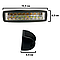 Додаткова світлодіодна LED лід міні/mini фара для авто 54W 18SMD біло жовтого світла 12-24V (2шт), фото 3