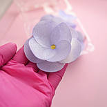 Вафельний декор Slado "Камелія бузкова" 6 см 1 шт., фото 2