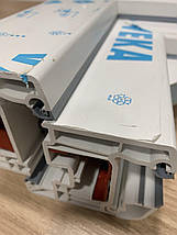 Трьохстулкові вікна Veka SoftLine 70 (2 відкривання), фото 3