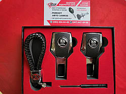 Брелок шкіряний для Jeep Карабін